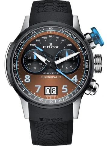 38003-tinbu-brnbu EDOX CHRONORALLY 38003-TINBU-BRNBU