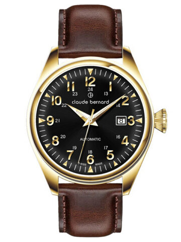 80132-37jc-nid CLAUDE BERNARD PROUD HERITAGE AUTOMATIC 3 HANDS 80132-37JC-NID