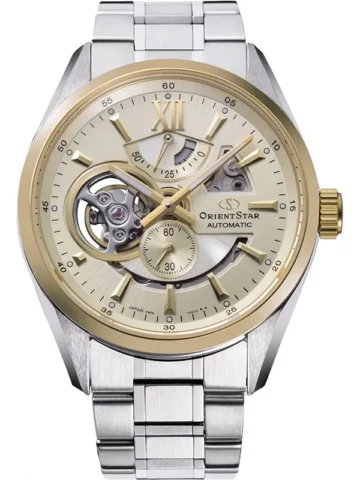 re-av0124g00b ORIENT STAR CONTEMPORARY Modern Skeleton RE-AV0124G00B