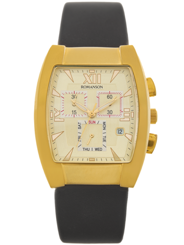 romanson-ul5118hmg-gd ROMANSON CHRONOGRAPH UL5118HMG GD